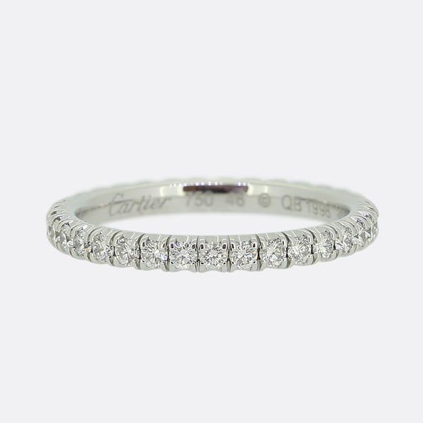 Cartier Étincelle de Cartier Diamond Eternity Ring Size H (46)