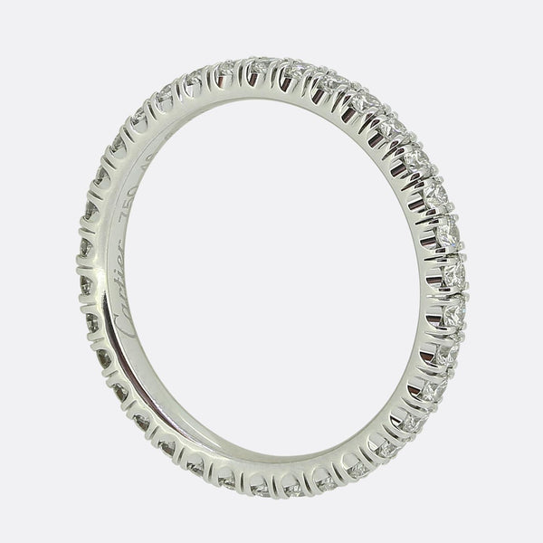 Cartier Étincelle de Cartier Diamond Eternity Ring Size H (46)