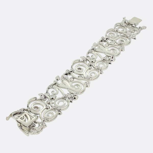 Boodles High Jewellery Mermaids Tale Diamond Bracelet