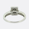 0.38 Carat Diamond Rectangular Faced Ring