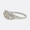 Edwardian 2.70 Carat Three-Stone Diamond Ring