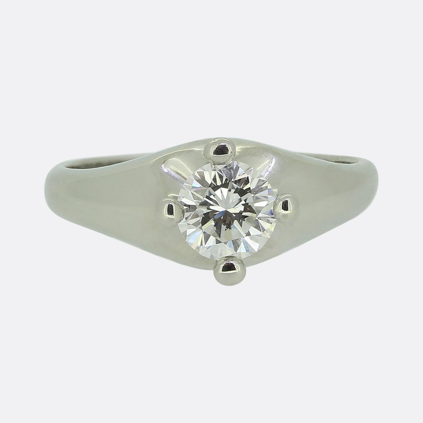 Bvlgari 0.70 Carat Diamond Corona Ring