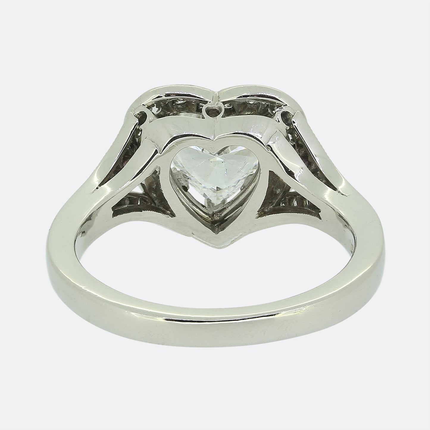 1.54 Carat Heart Shape Diamond Ring