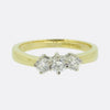 0.33 Carat Diamond Three-Stone Ring