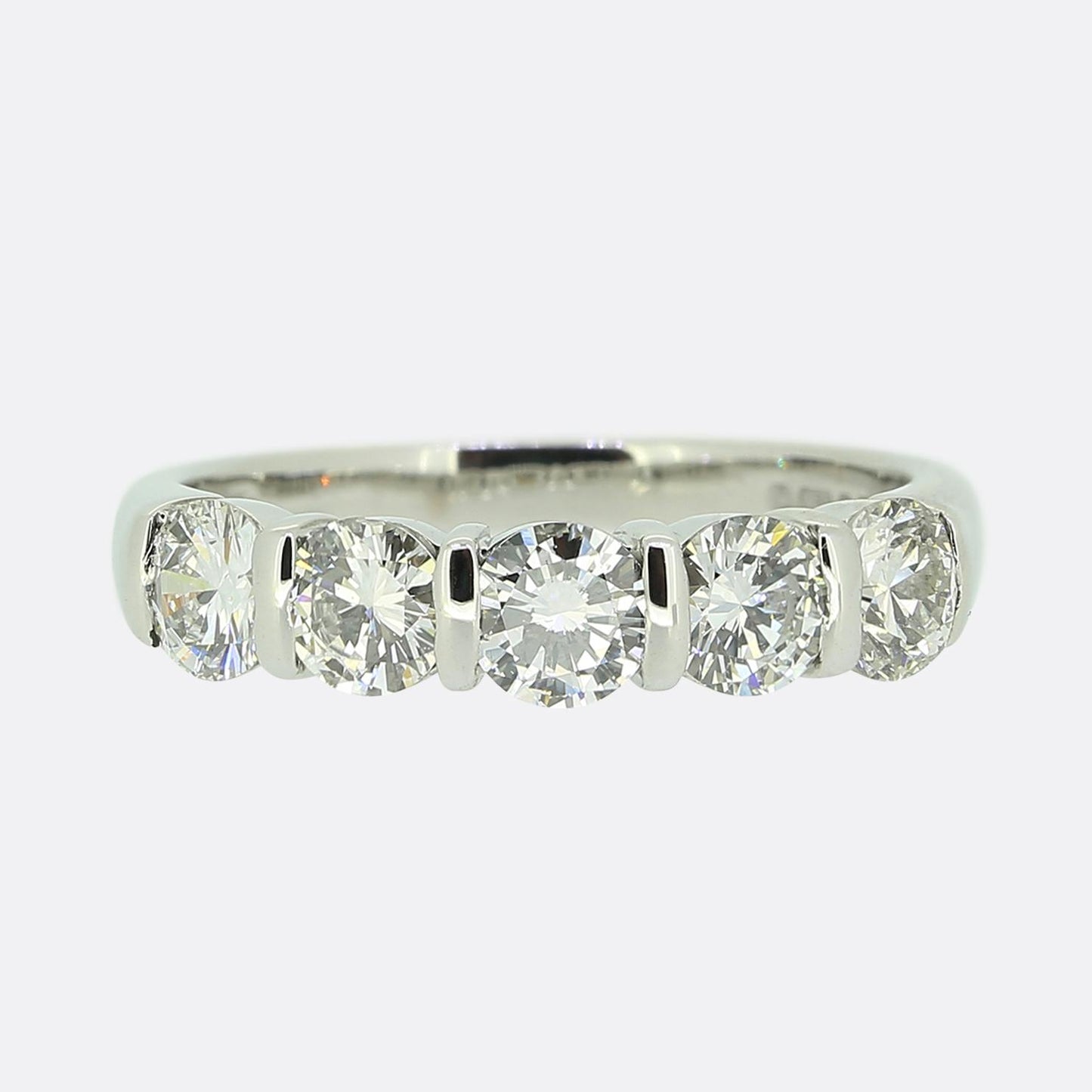 1.25 Carat Diamond Five-Stone Ring