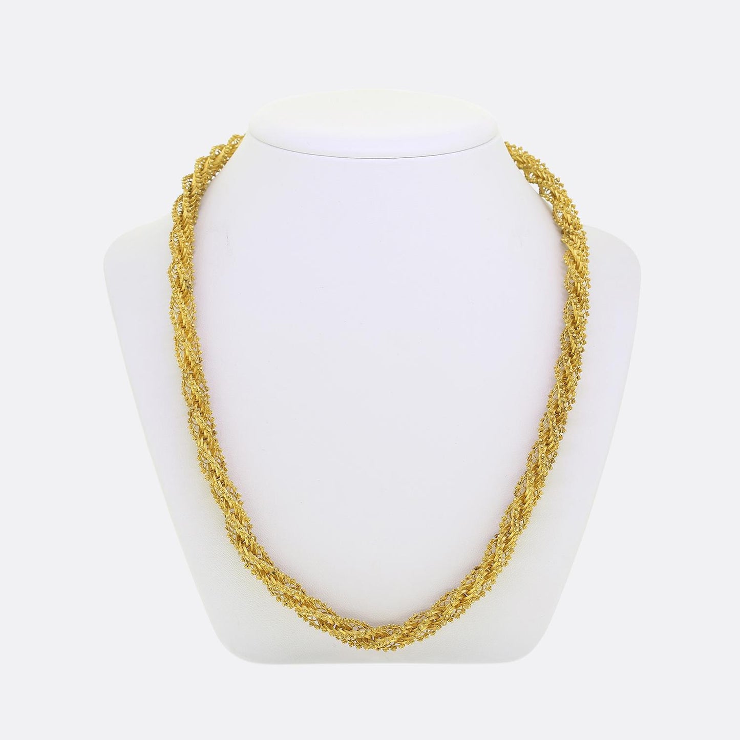 Georgian High Carat Fancy Link Chain