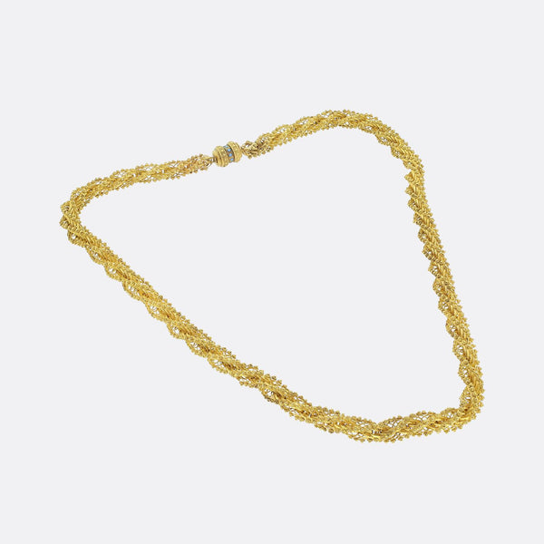 Georgian High Carat Fancy Link Chain