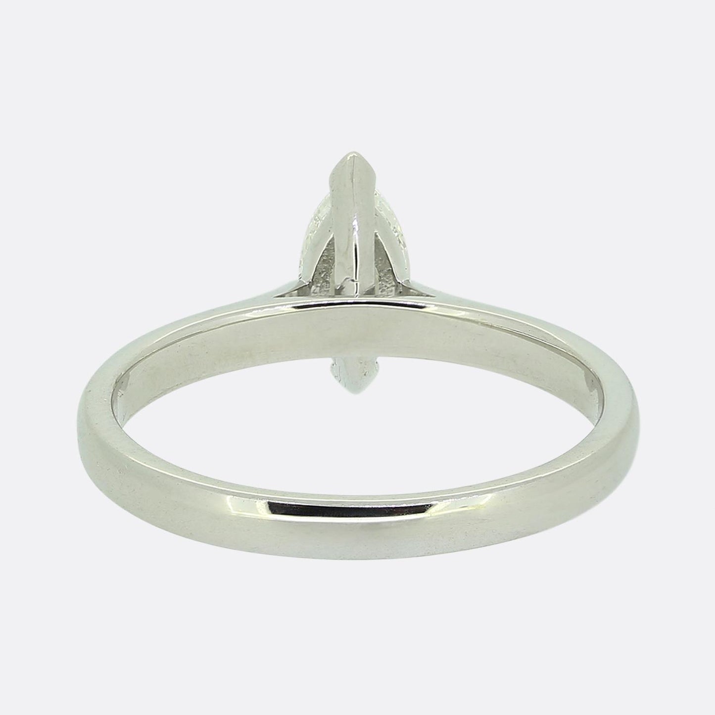 0.47 Carat Marquise Diamond Solitaire Ring