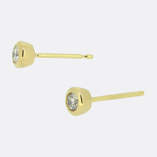 0.20 Carat Diamond Stud Earrings