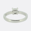 0.22 Carat Princess Cut Diamond Solitaire Ring