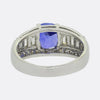 2.50 Carat Ceylon Sapphire and Diamond Cluster Ring