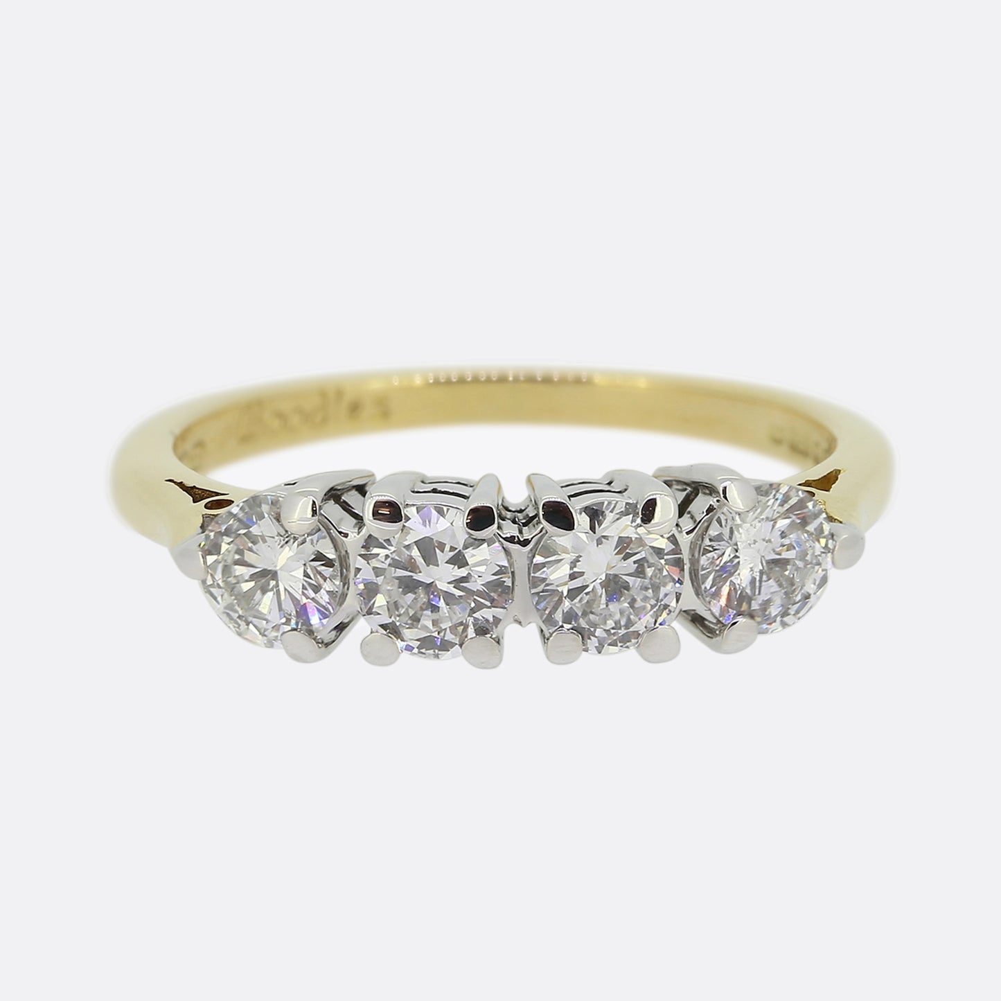 Boodles & Dunthorne Four-Stone Diamond Ring