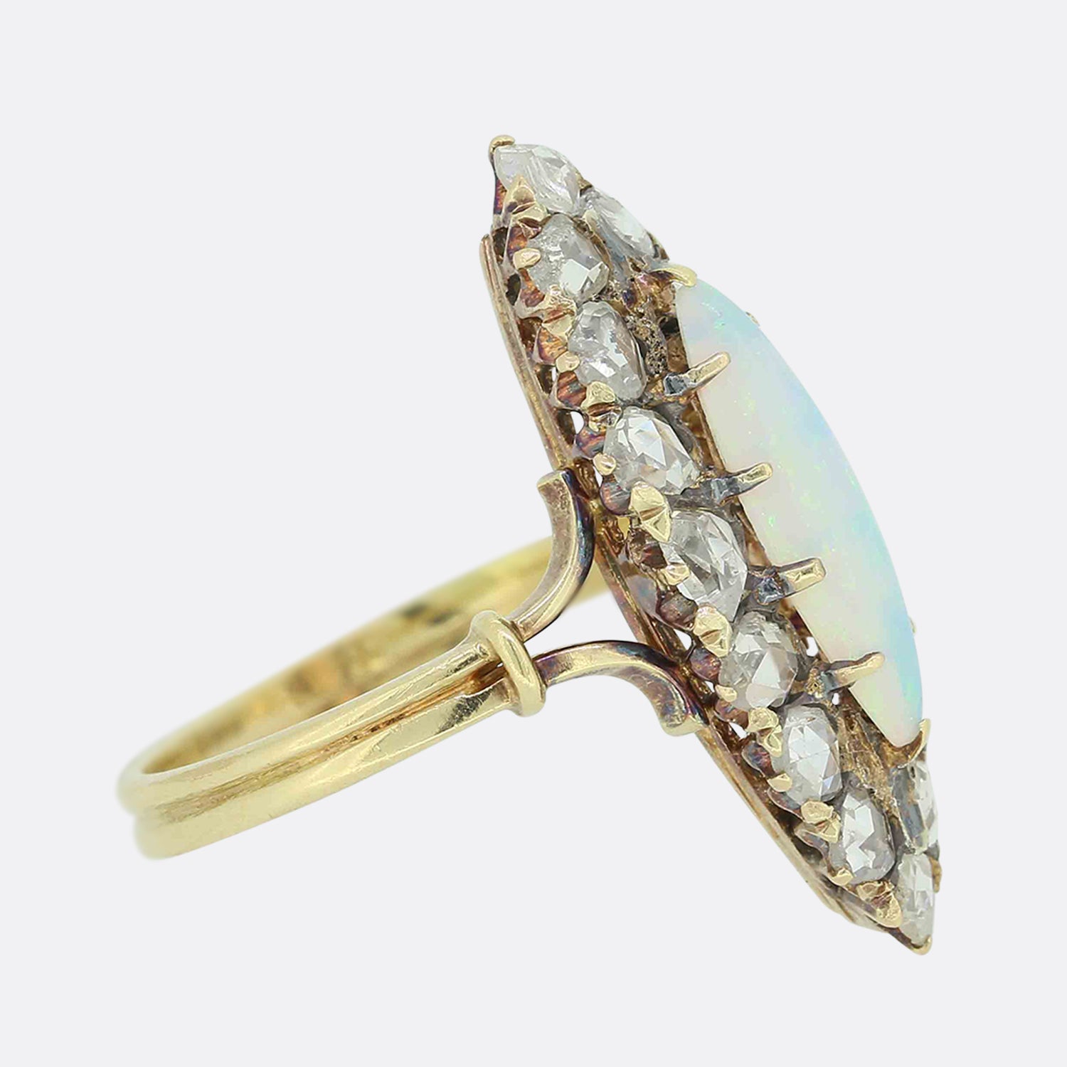 Opal cut clearance like diamond