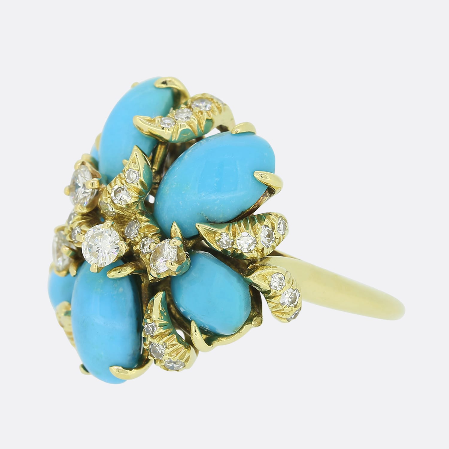 Turquoise on sale and diamond