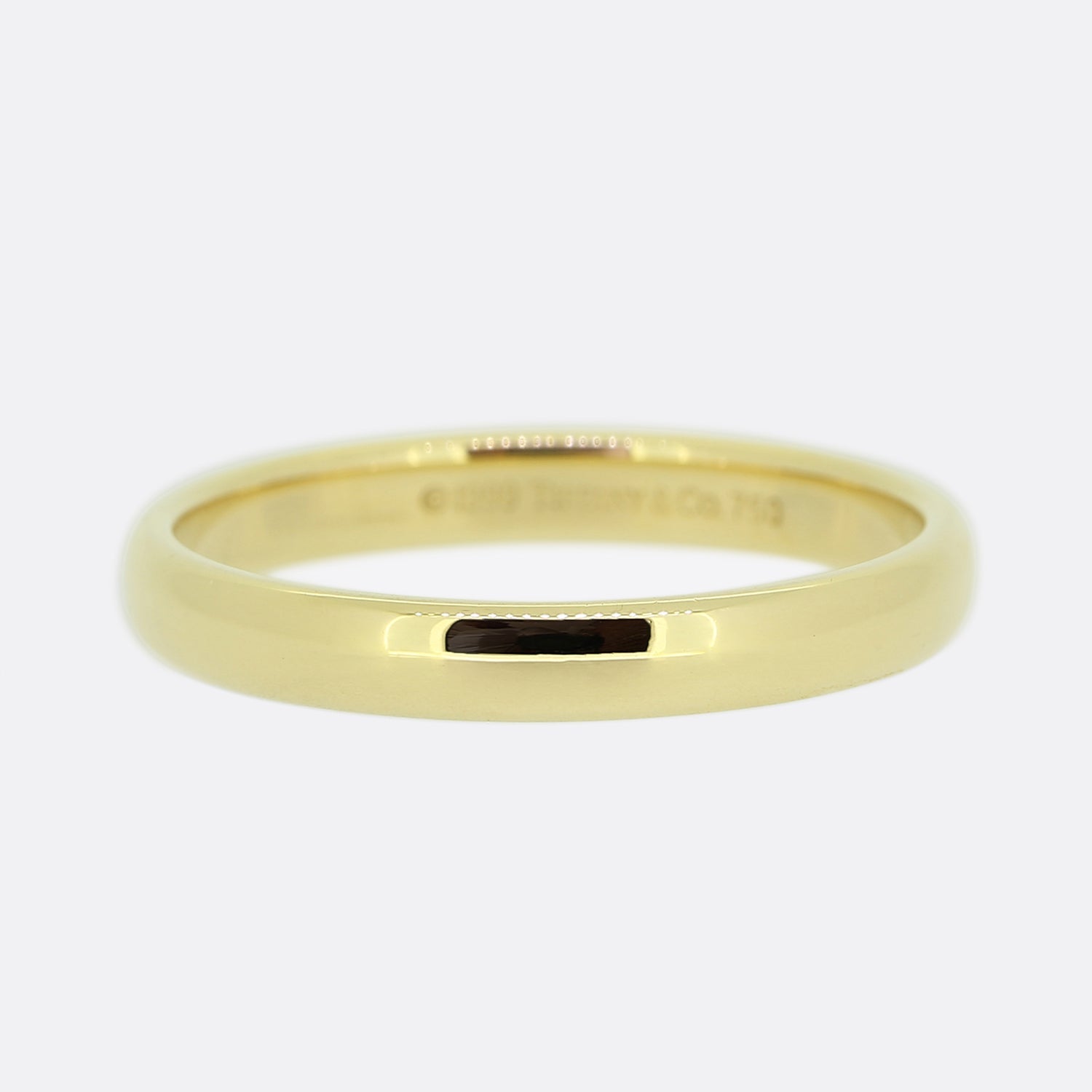 Tiffany 3mm sales wedding band