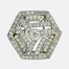 Art Deco Pearl and Diamond Ring