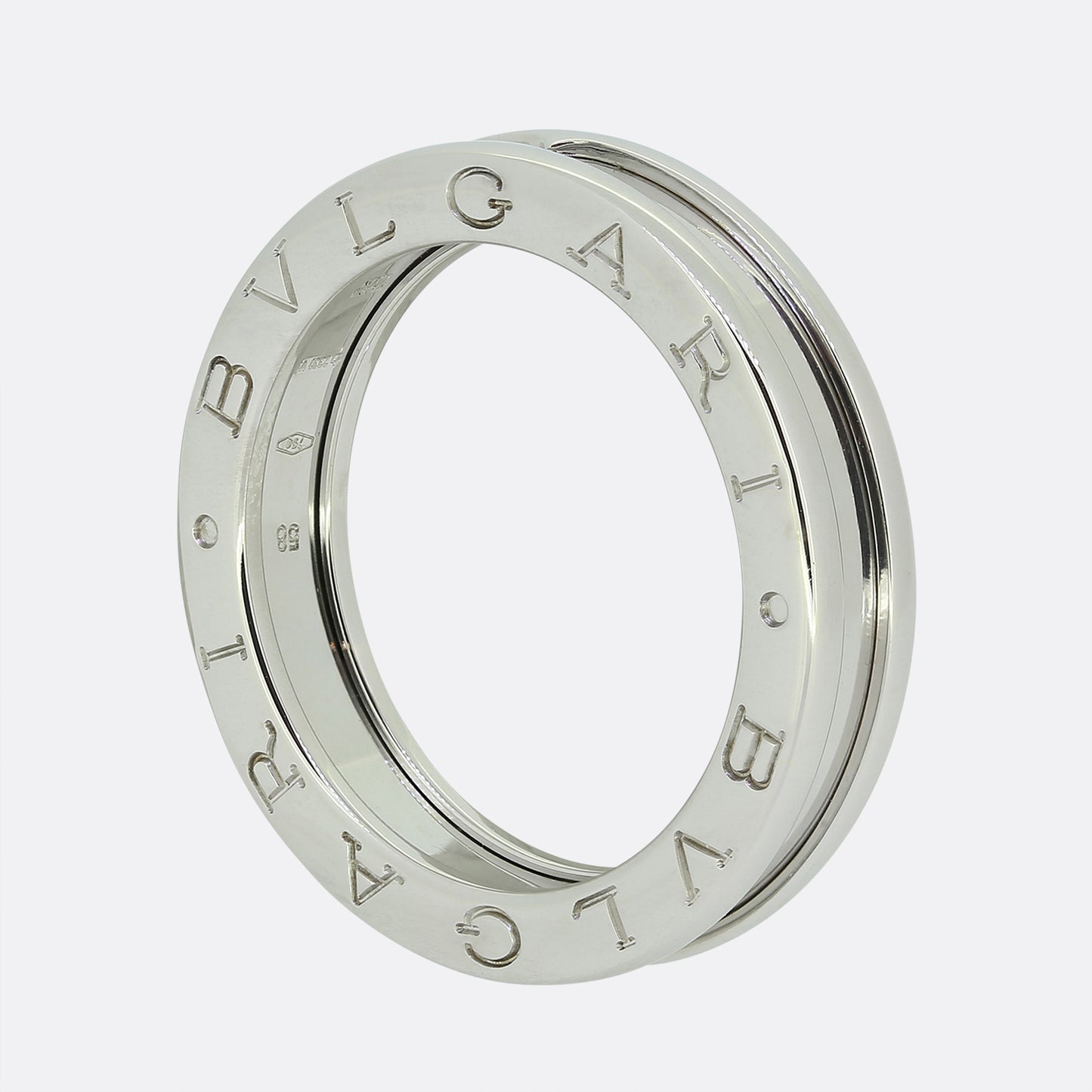 Bvlgari B.Zero1 One-Band Ring Size Q (58)