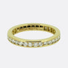 Tiffany & Co. 0.45 Carat Diamond Channel Set Eternity Ring Size J (49)