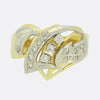 Vintage Abstract Diamond Ring