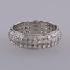 1.44 Carat  Pavé Set Diamond Band Ring Size O