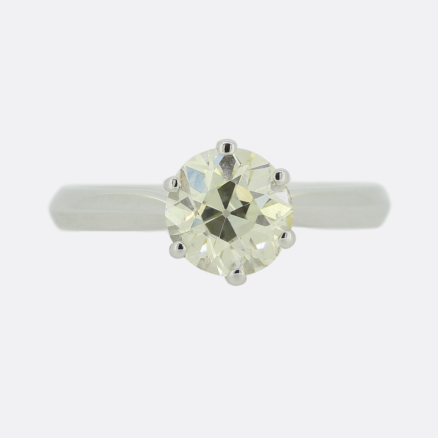 1.30 Carat Diamond Solitaire Engagement Ring