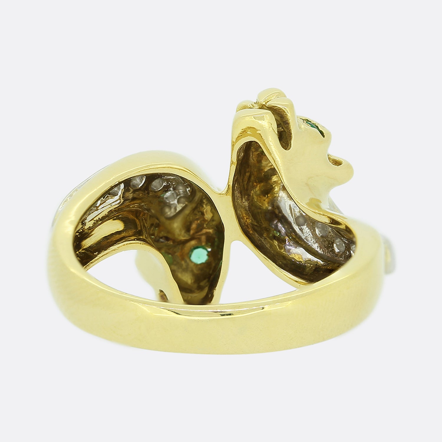 Double hot sale panther ring