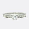 0.28 Carat Diamond Solitaire Engagement Ring